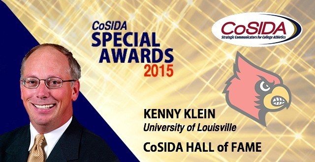 Special Awards Salute: Kenny Klein (Louisville), CoSIDA Hall of Fame